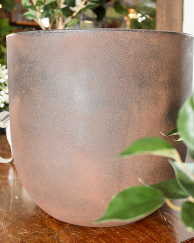 Rust Finish Eco Uovo Pot