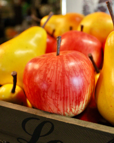 Faux Red Apple