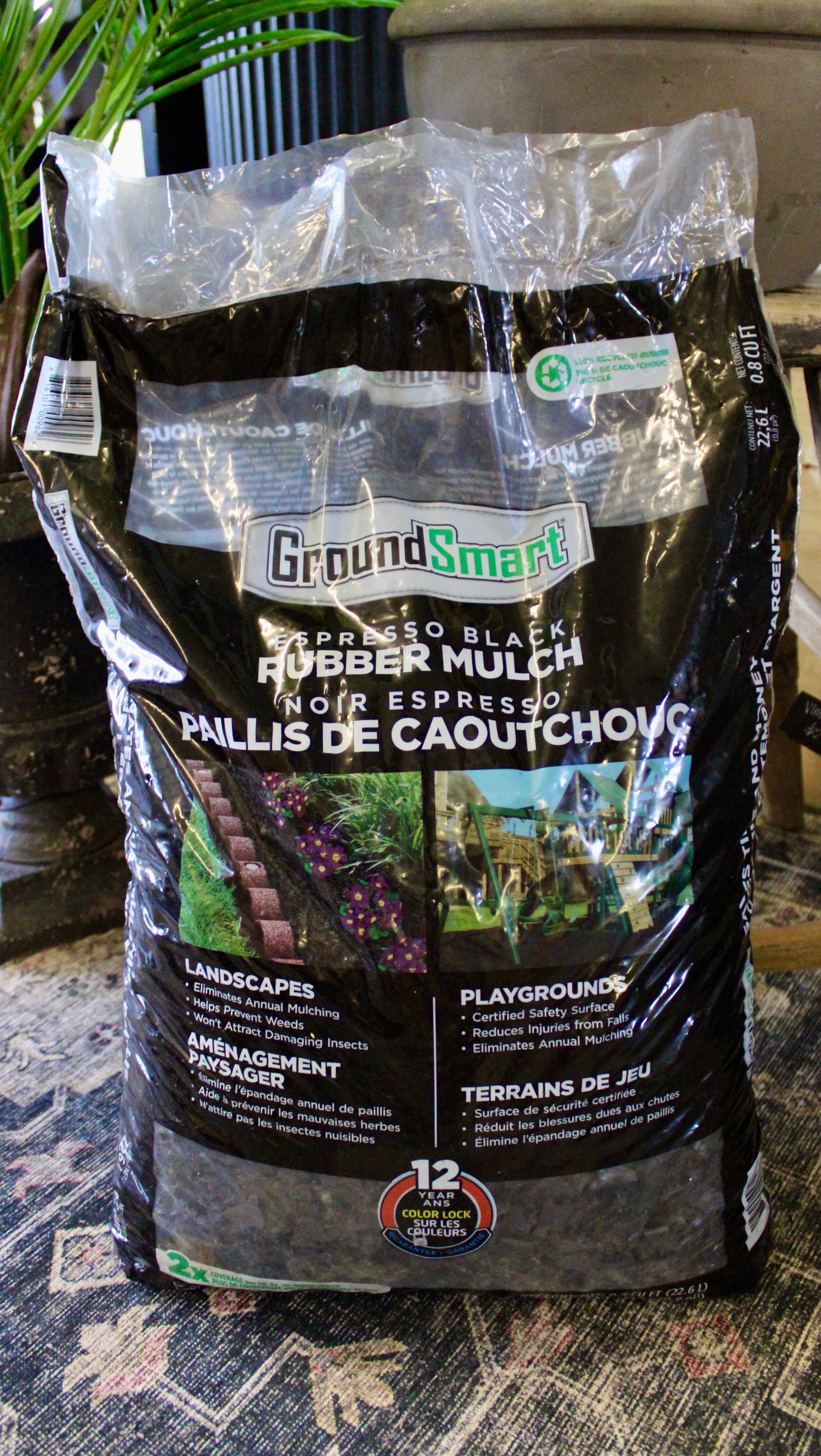 Black (Espresso) Rubber Mulch