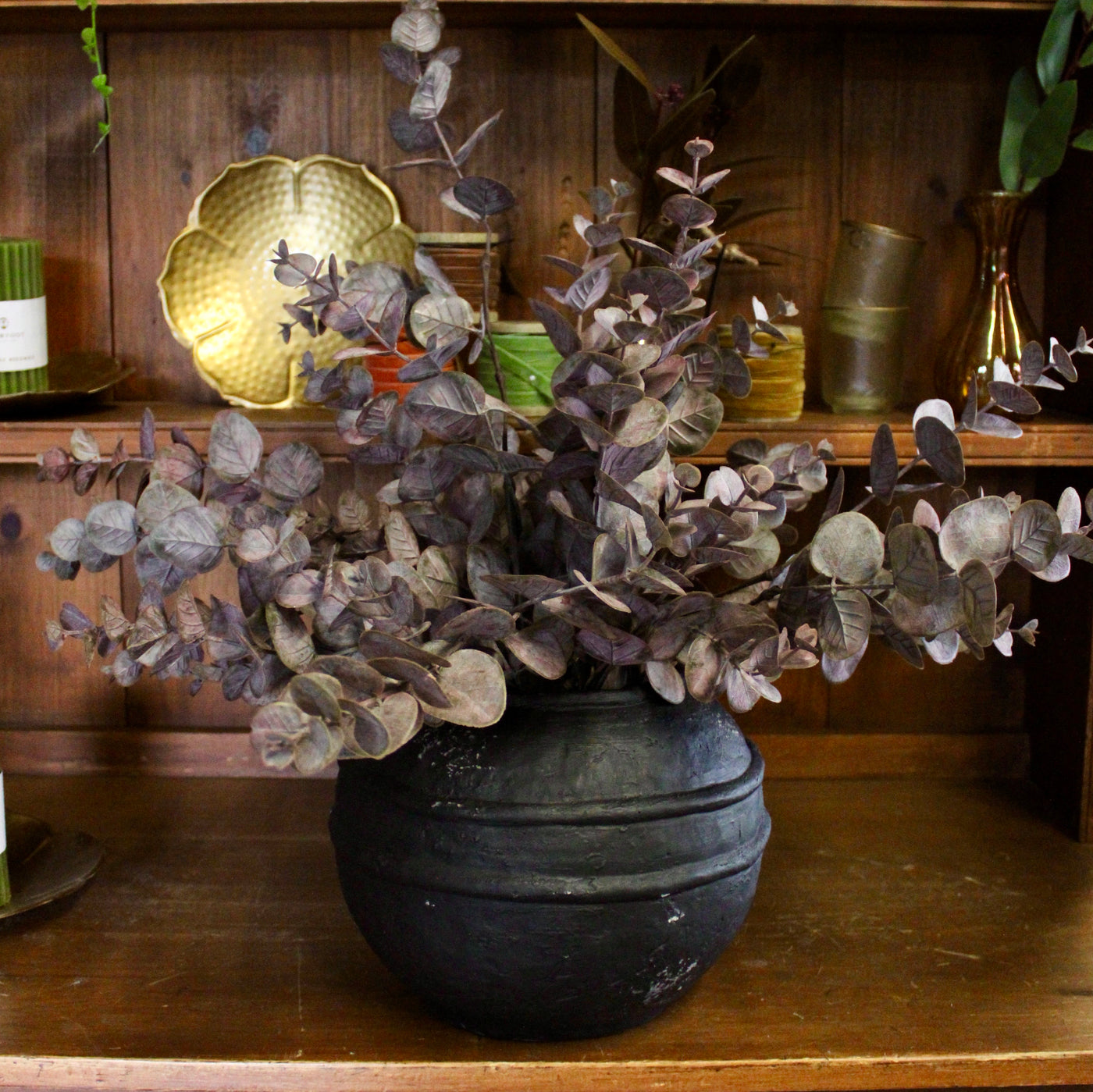 Burgundy Eucalyptus Spray