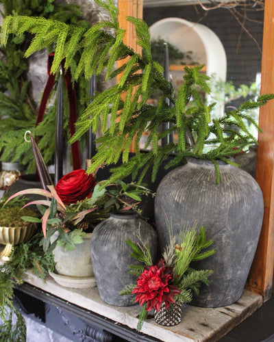 36” Fresh Touch Norfolk Pine Spray