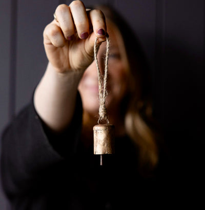 Barrel Iron Bell Ornaments