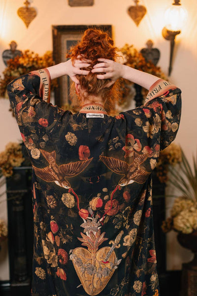 Heart of Gold - Kimono Robe