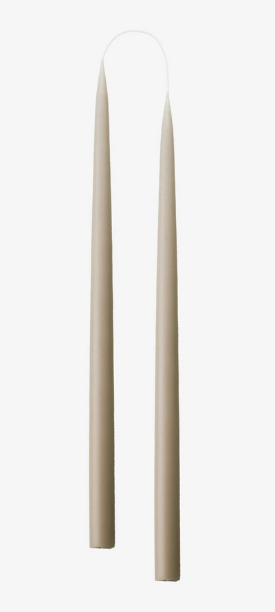 Danish Taper Candle - Flax | Set of Two