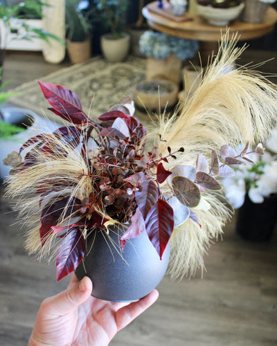 Mini Burgundy Tones Autumn Arrangement