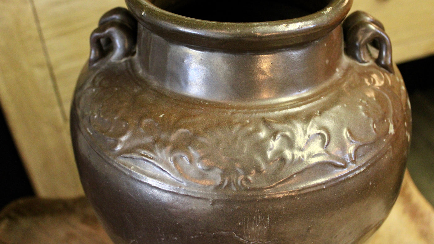 Brown Vintage Pot