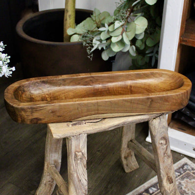 Decorative Teakwood Bowl
