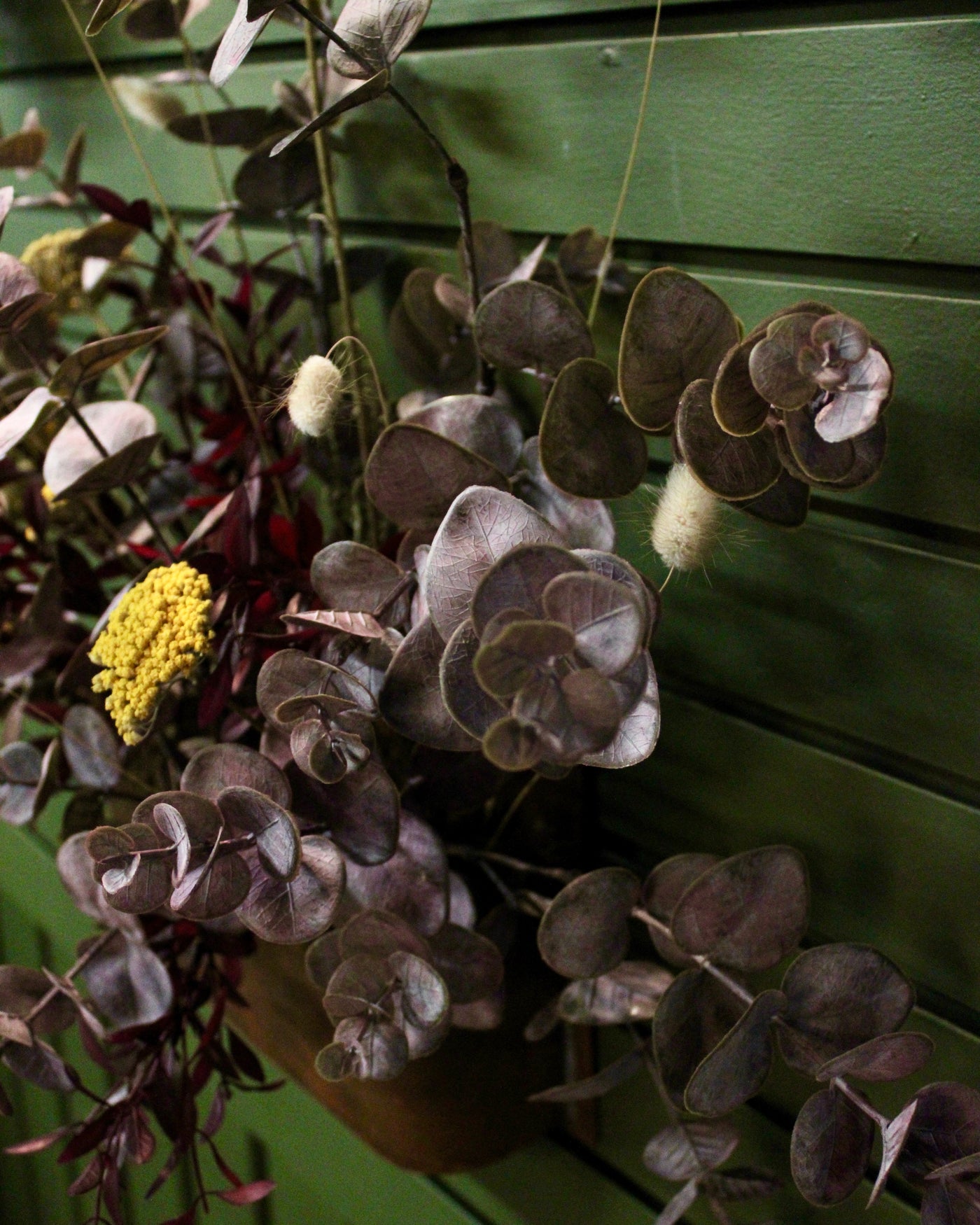 Burgundy Eucalyptus & Dried Floral Mix