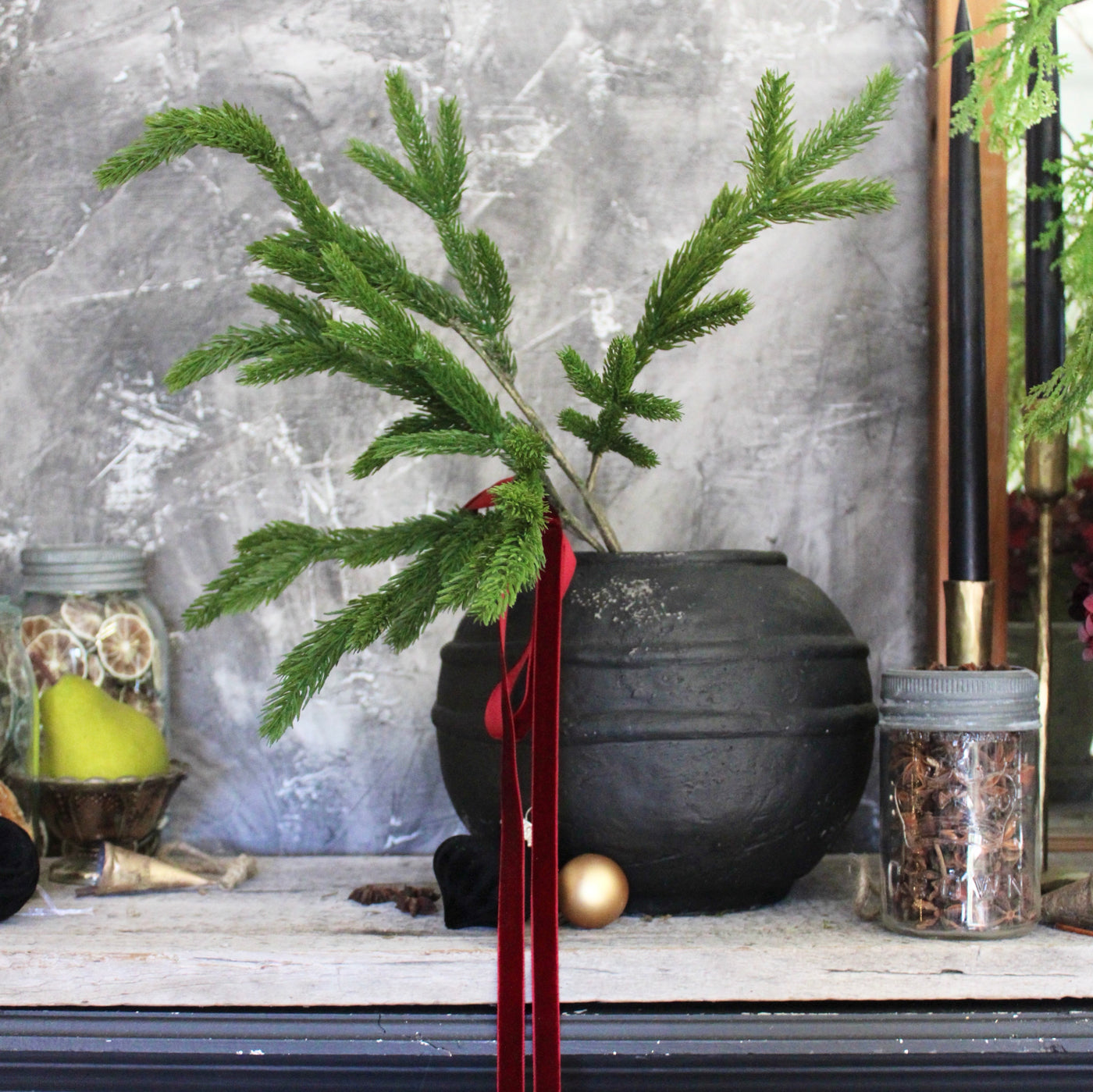 24” Fresh Touch Spruce Spray