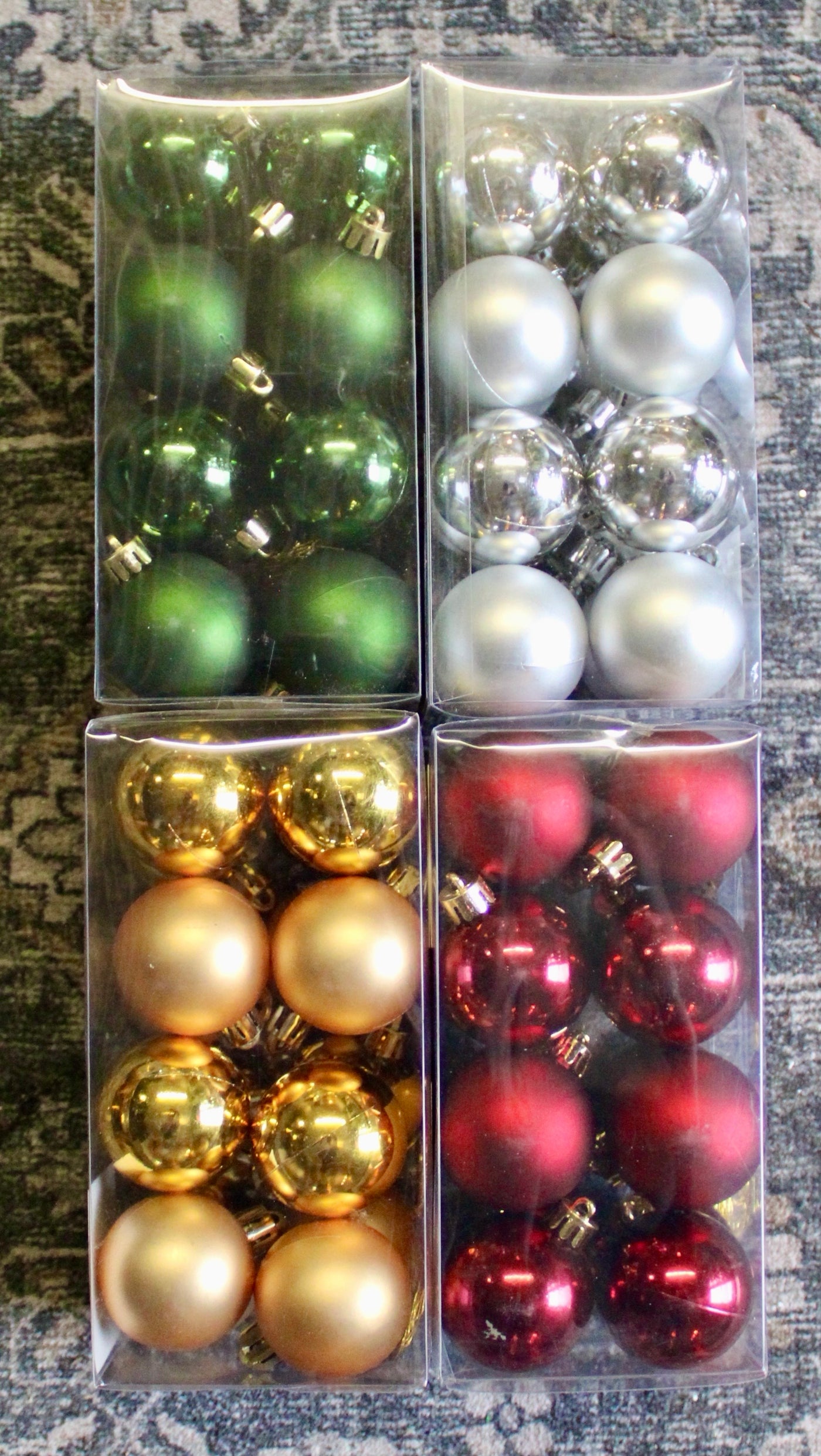 Shatterproof Christmas Ornaments - 16 Pack