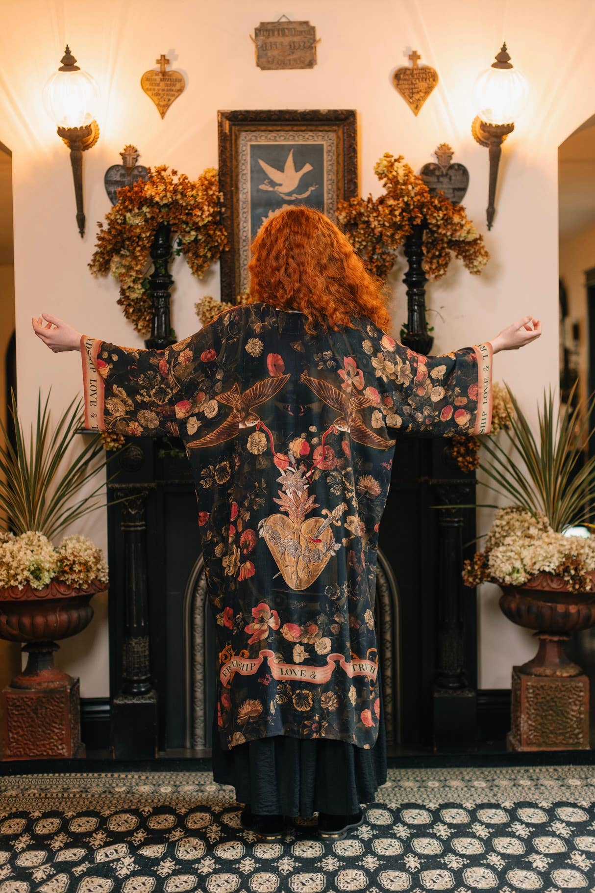 Heart of Gold - Kimono Robe