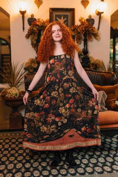 Heart of Gold - Maxi Slip Dress