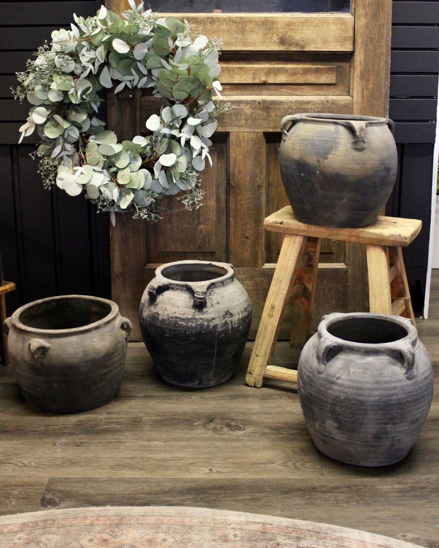 Medium Vintage Pots