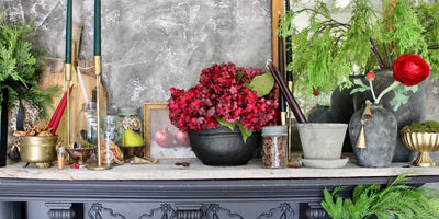 Burgundy Hydrangea Stem