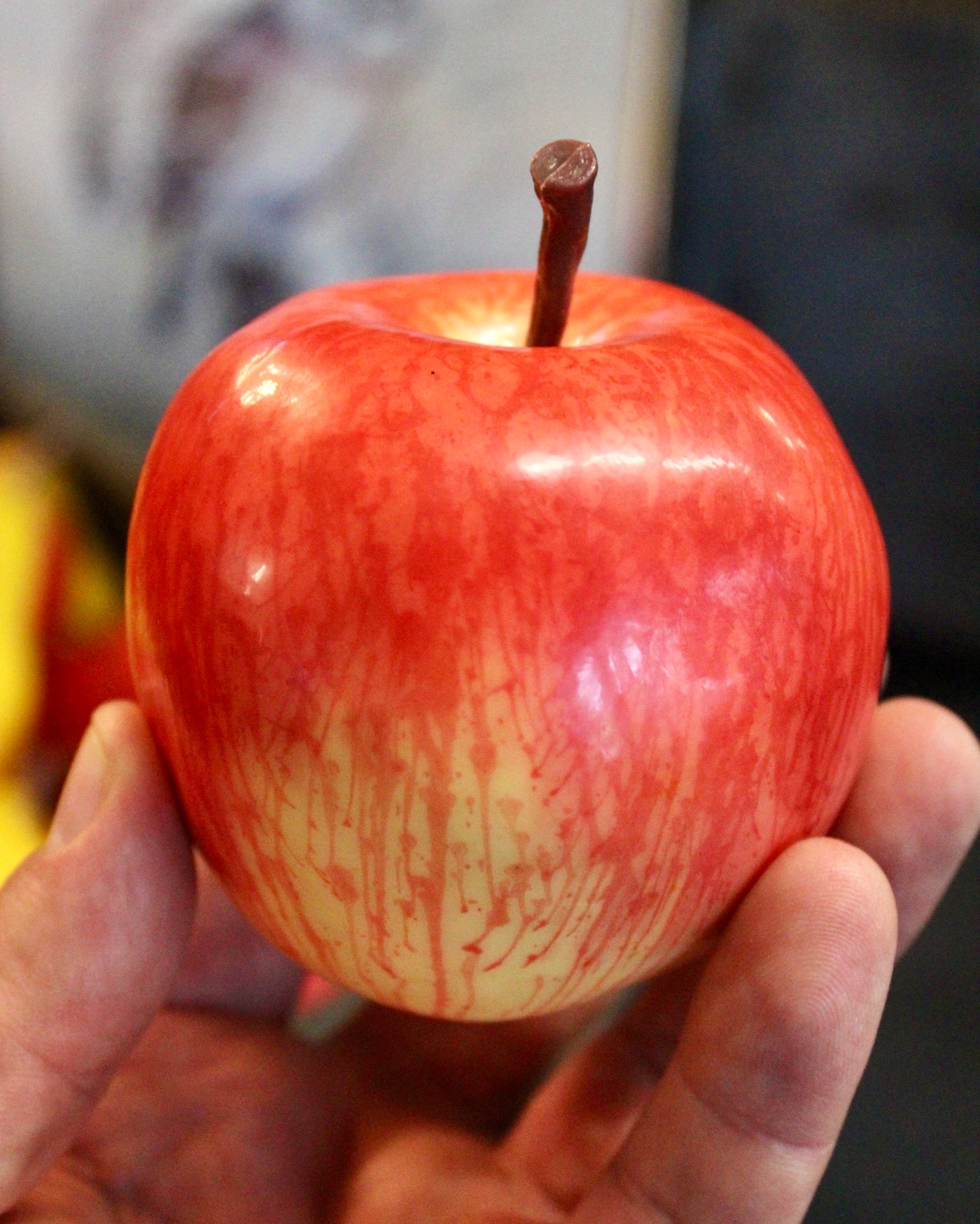 Faux Red Apple