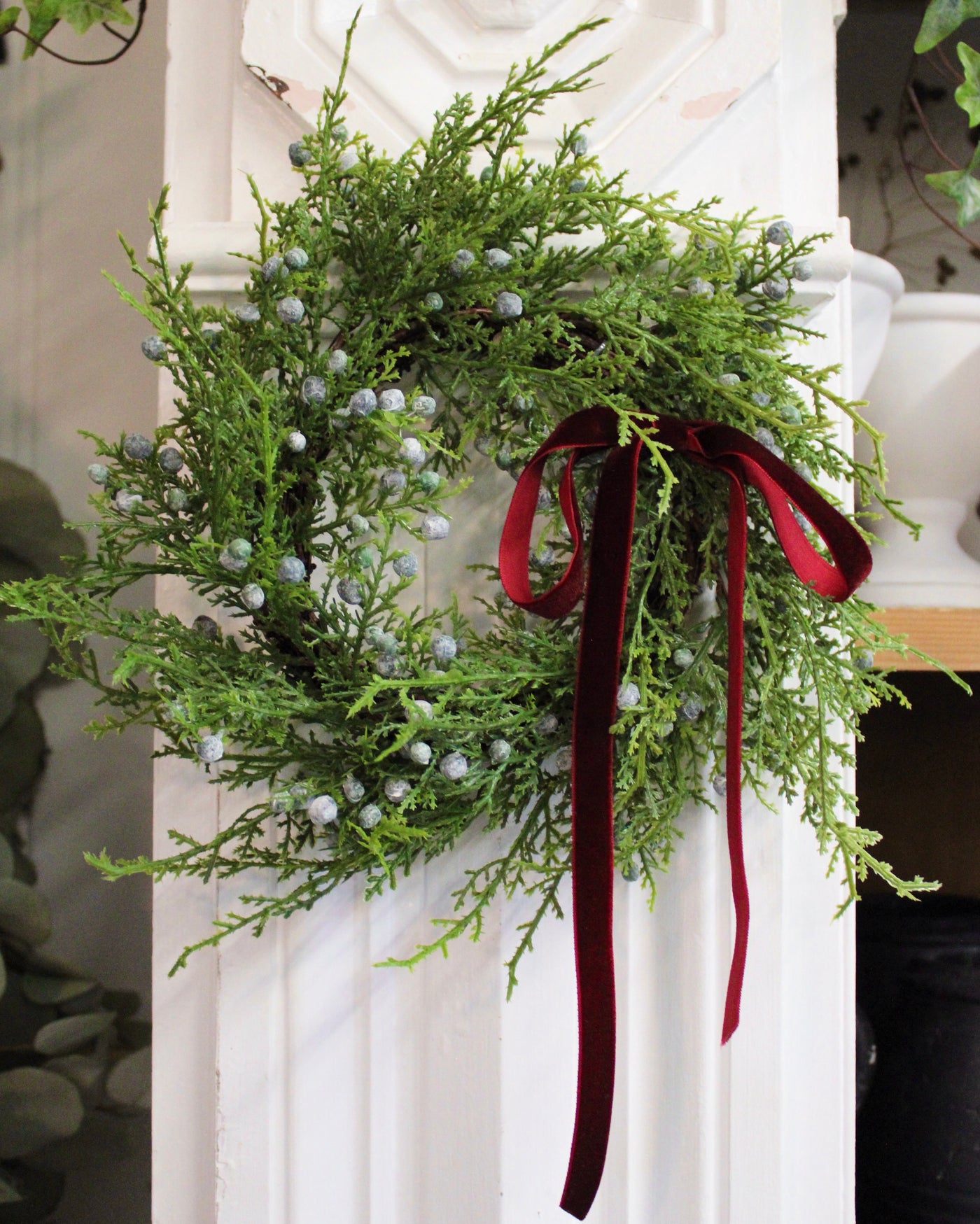 1/2” Velvet Ribbon Bows - 10” Long