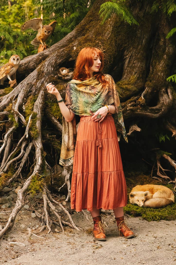 Woodland Wisdom - Scarf