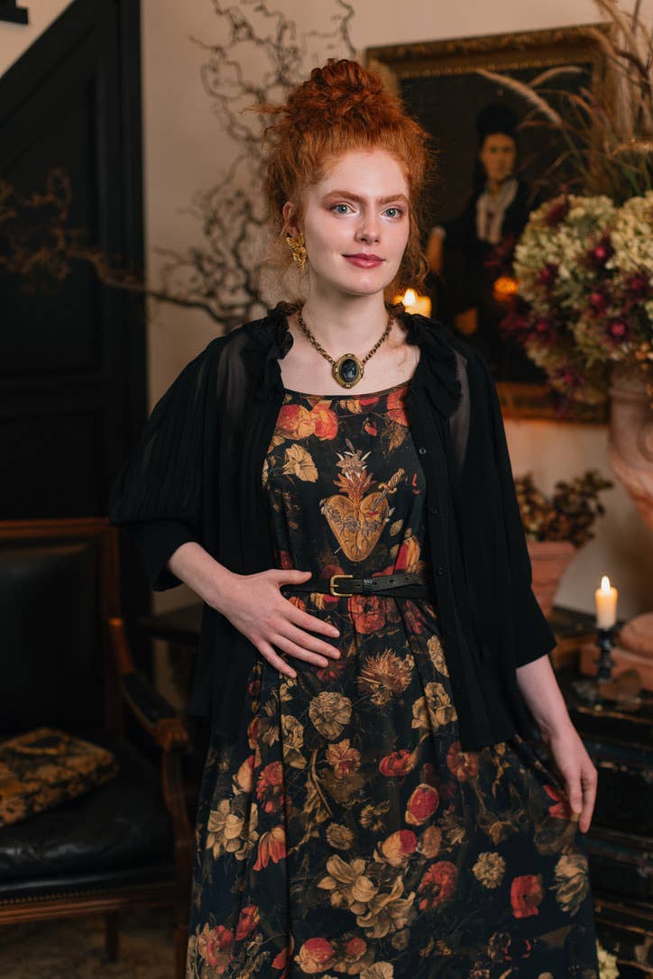 Heart of Gold - Maxi Slip Dress