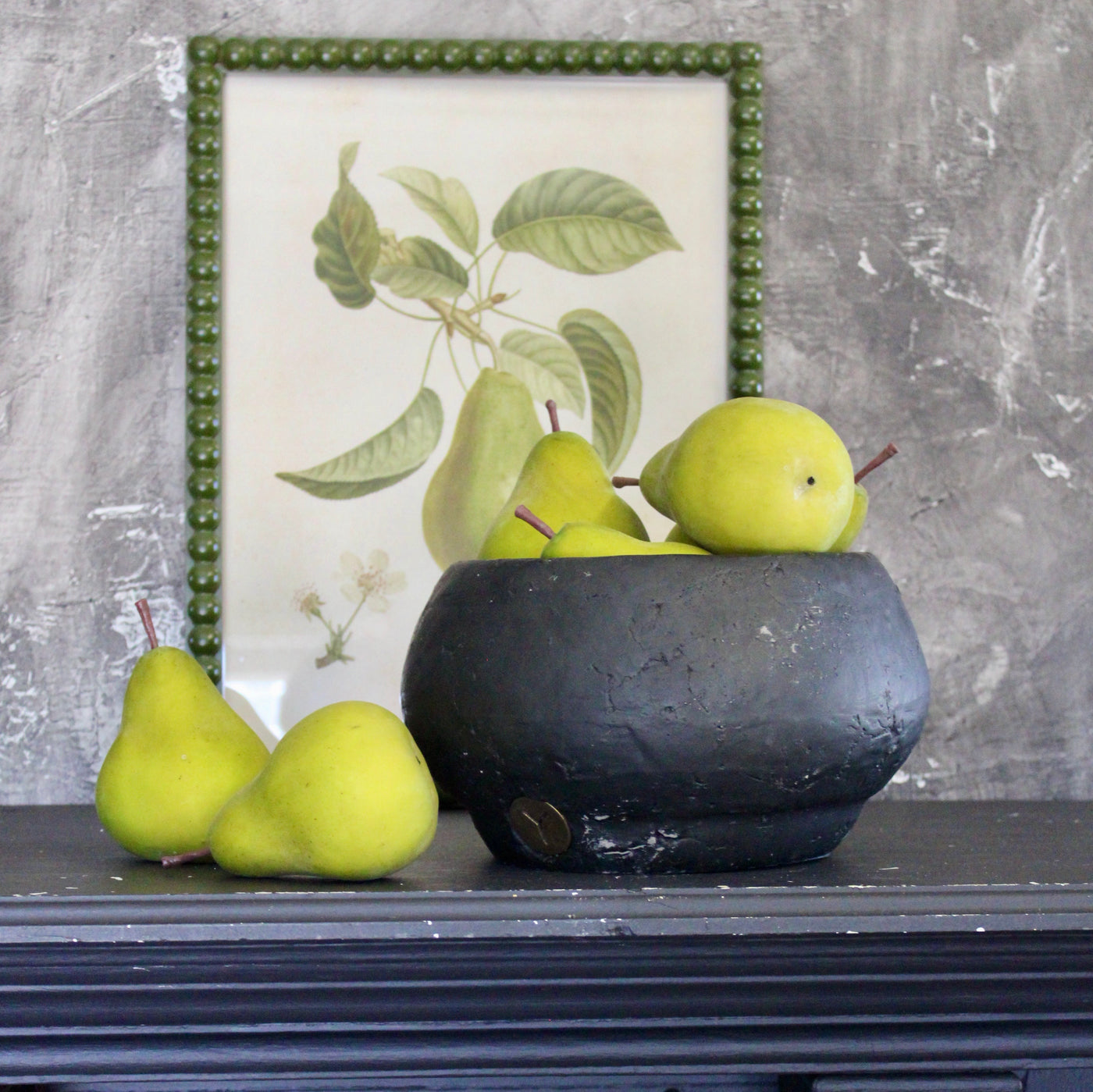 Faux Green Pear