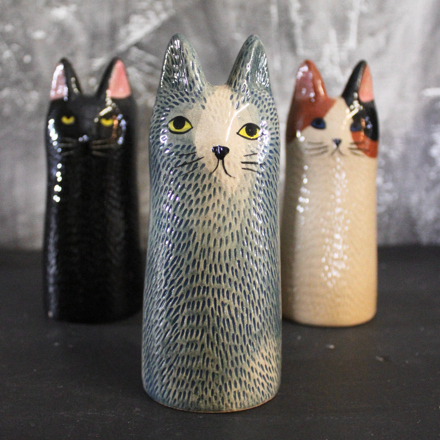 Cat Vases
