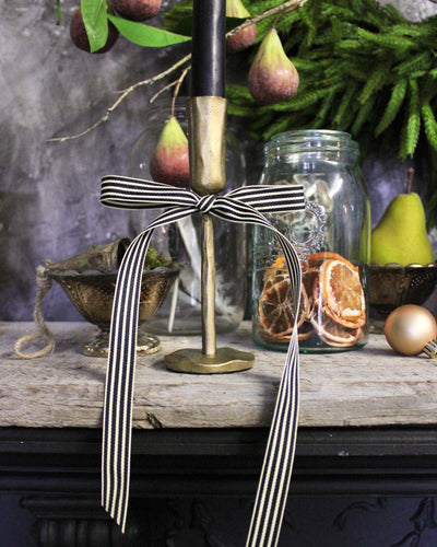 1” Velvet Ribbon Bows - 10” Long