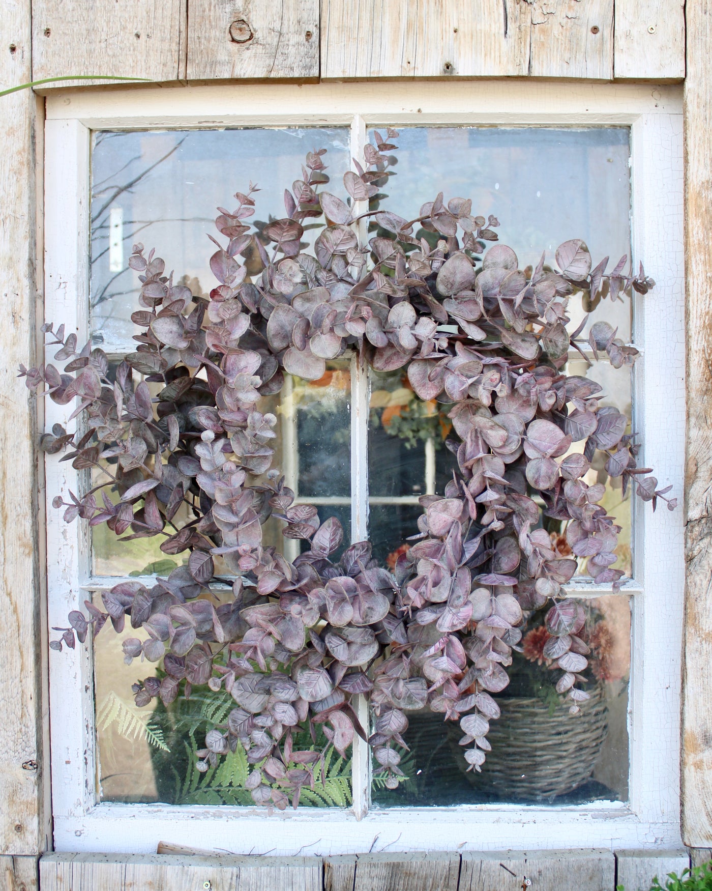 Burgundy Eucalyptus Wreath