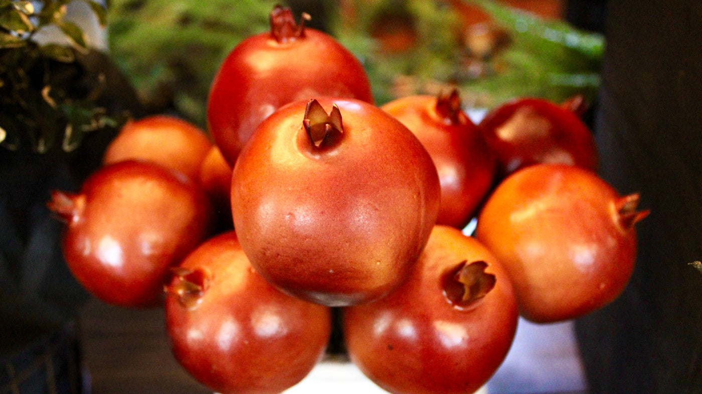 Pomegranate (On Stem)