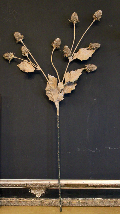 Faux Dried Thistle Spray
