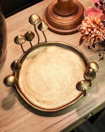 Cast Iron Mushroom Tray