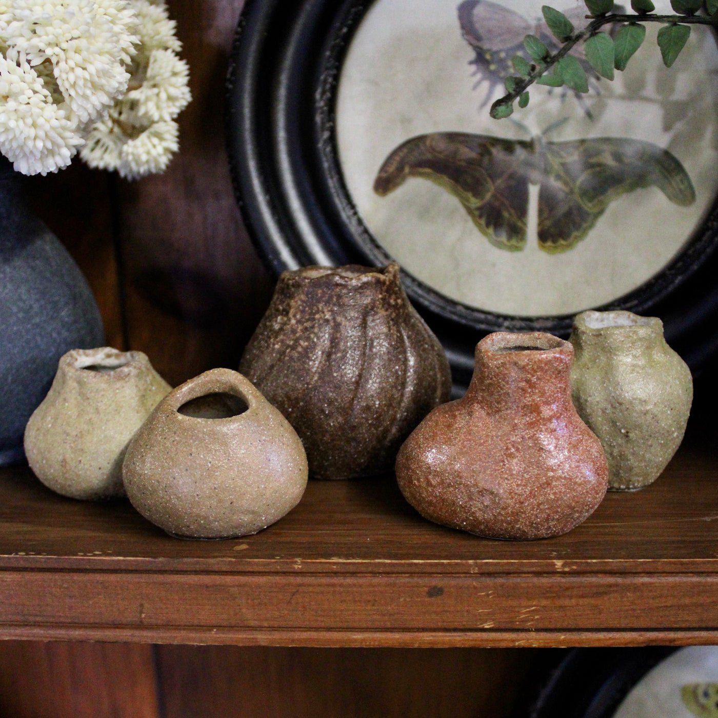 Organic Stoneware Vases