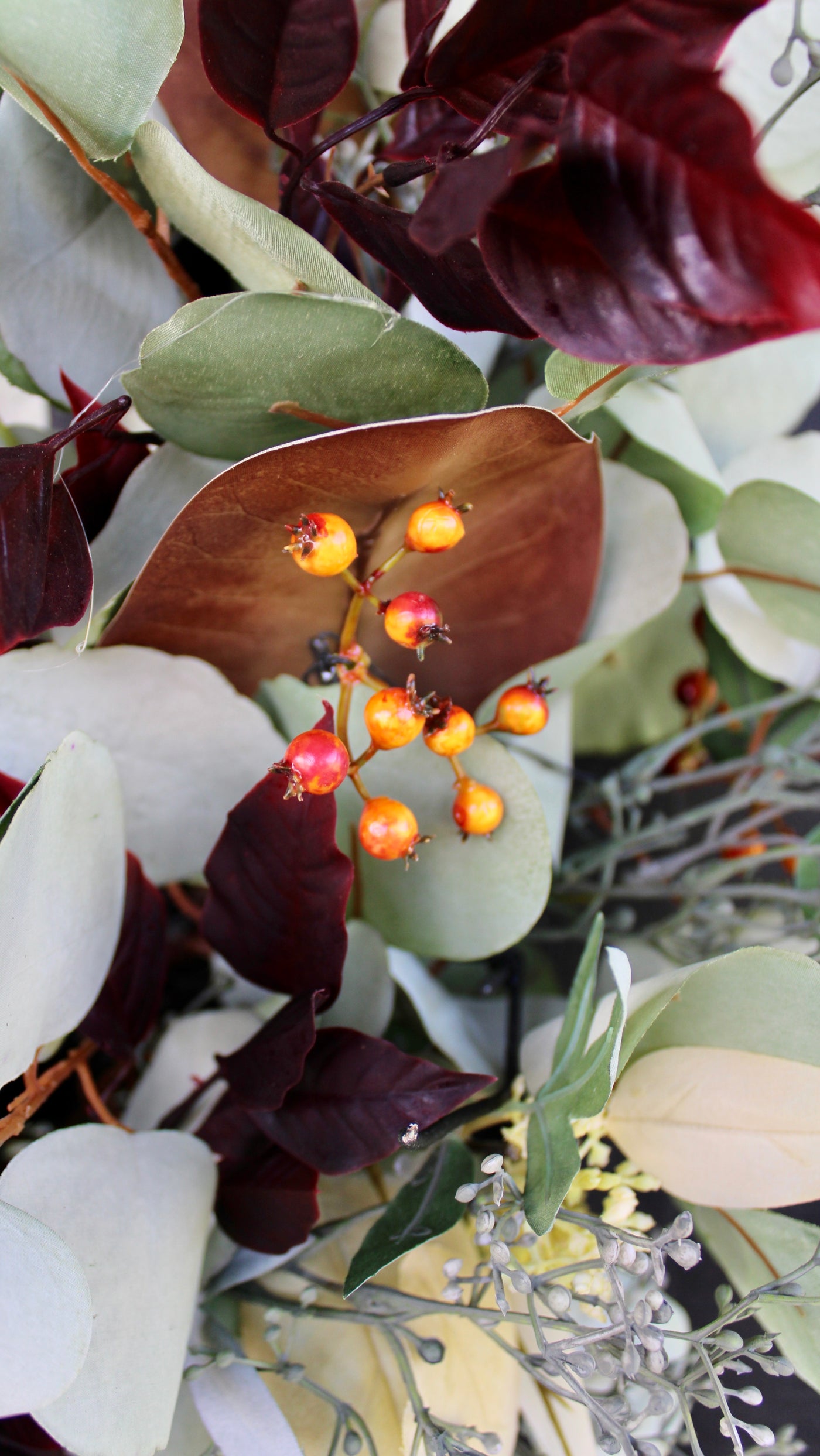 Eucalyptus & Berry Fall Wreath