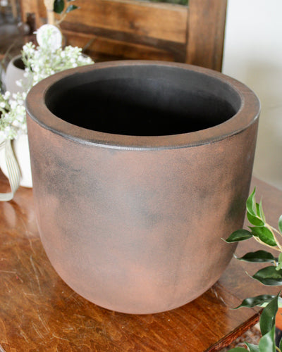 Rust Finish Eco Uovo Pot