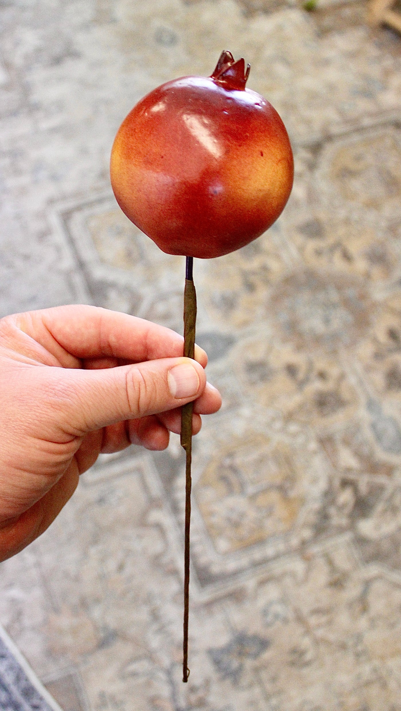 Pomegranate (On Stem)