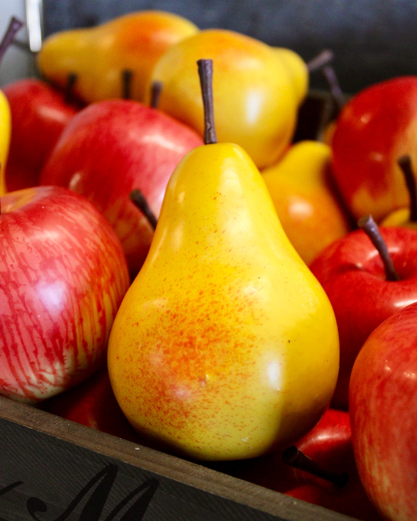 Faux Yellow Pear