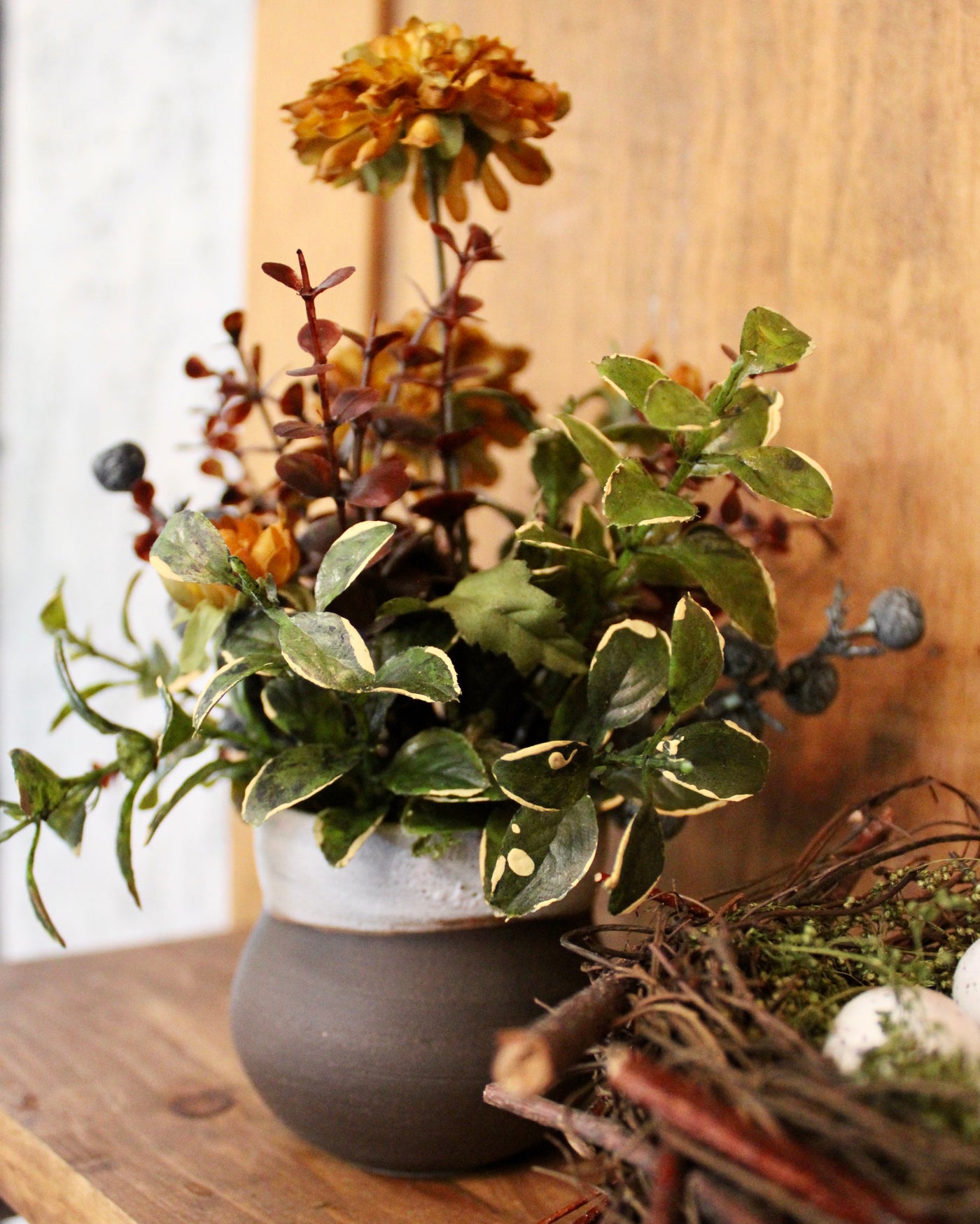 Mini Mum Fall Arrangement