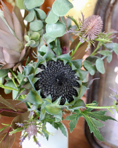 Sunflower Bouquet in Bottle Vase