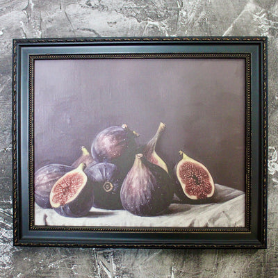 Seasonal Fig | French Country Black Framed Art