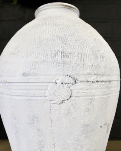Vintage White Pots