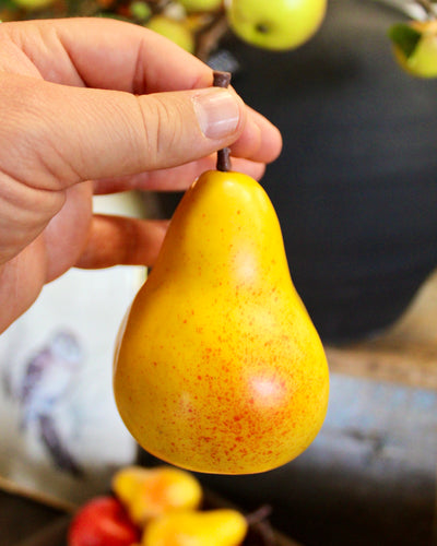 Faux Yellow Pear