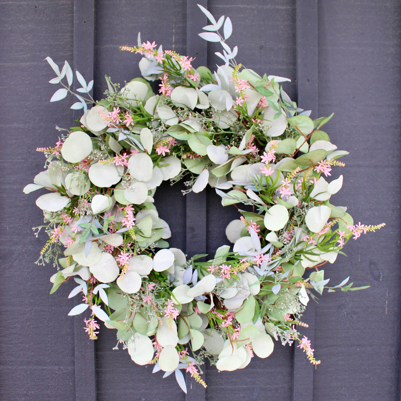 Eucalyptus & Sweet Veronica Wreath
