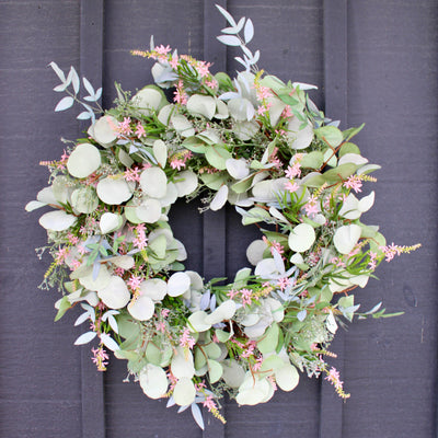 Eucalyptus & Sweet Veronica Wreath