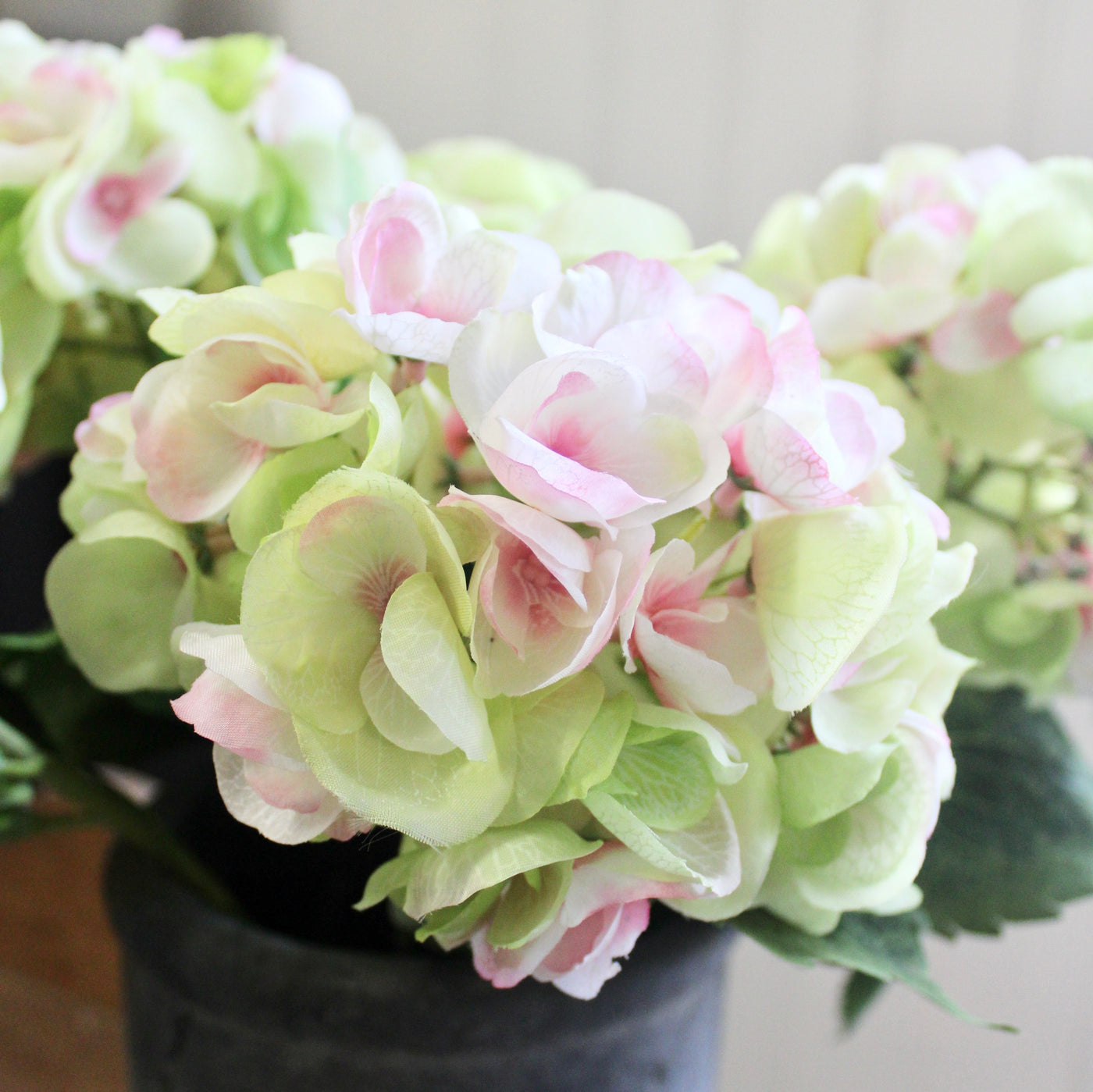 Pink & Green Hydrangea Stem