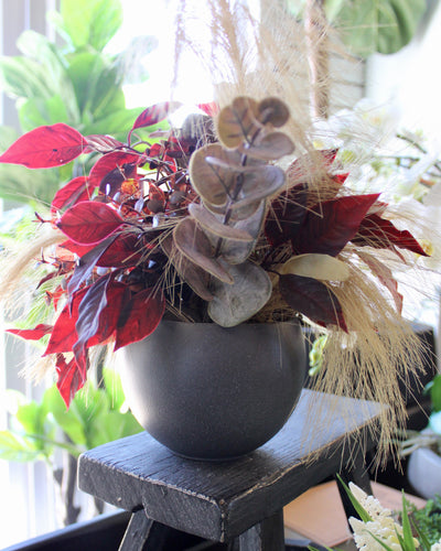 Mini Burgundy Tones Autumn Arrangement