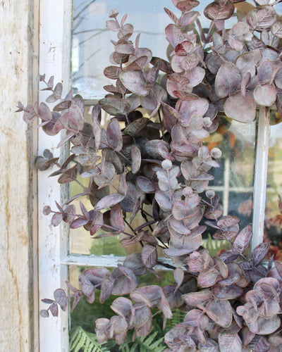 Burgundy Eucalyptus Wreath