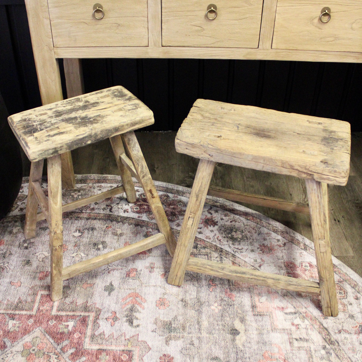 Reclaimed Vintage Stools