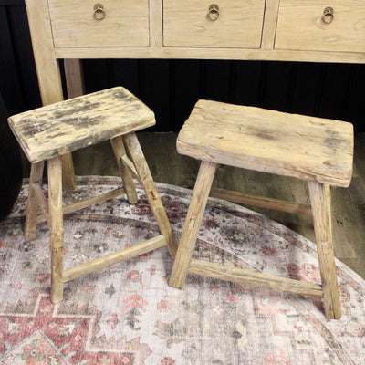 Reclaimed Vintage Stools