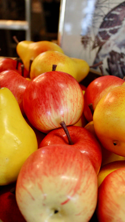Faux Red Apple