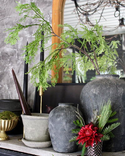 33” Fresh Touch Emerald Cedar Stem