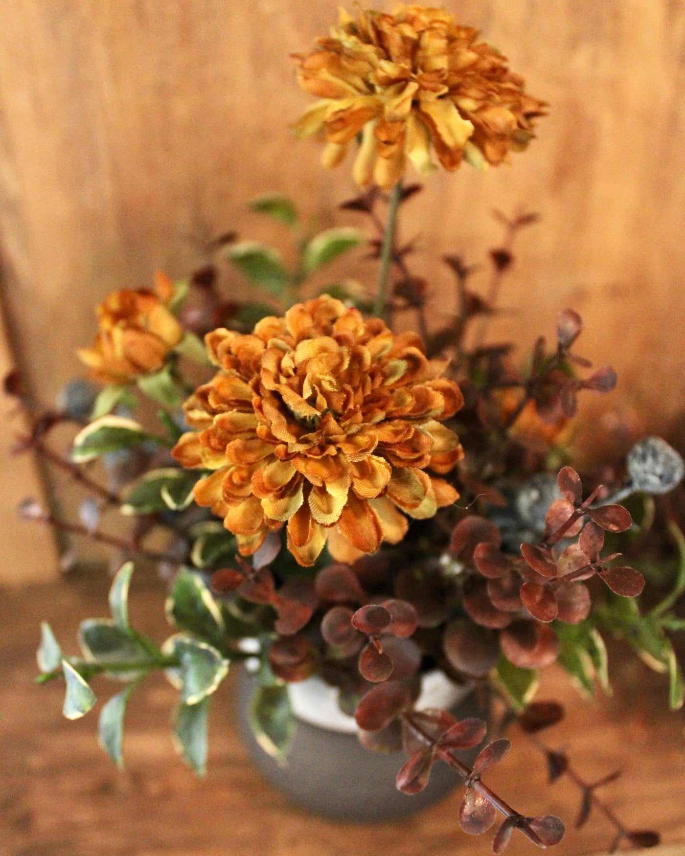 Mini Mum Fall Arrangement