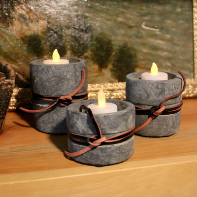 Rustic Votive Candle Holders